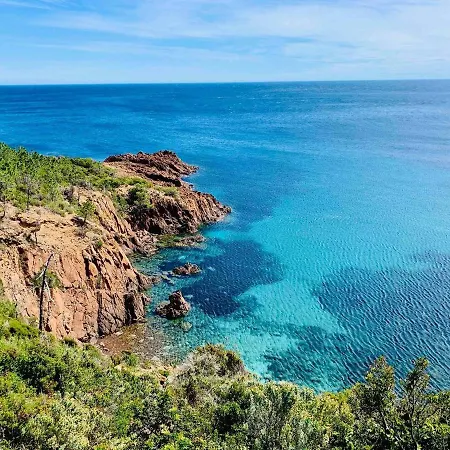 Superbe 2 Pieces - 4 Couchages - Clim - Parking - Piscine Apartment *